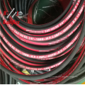 high quality fibre braid hydraulic hose SAE 100 R3 R6 with wrap and smooth cover from BAILI HOSE factory